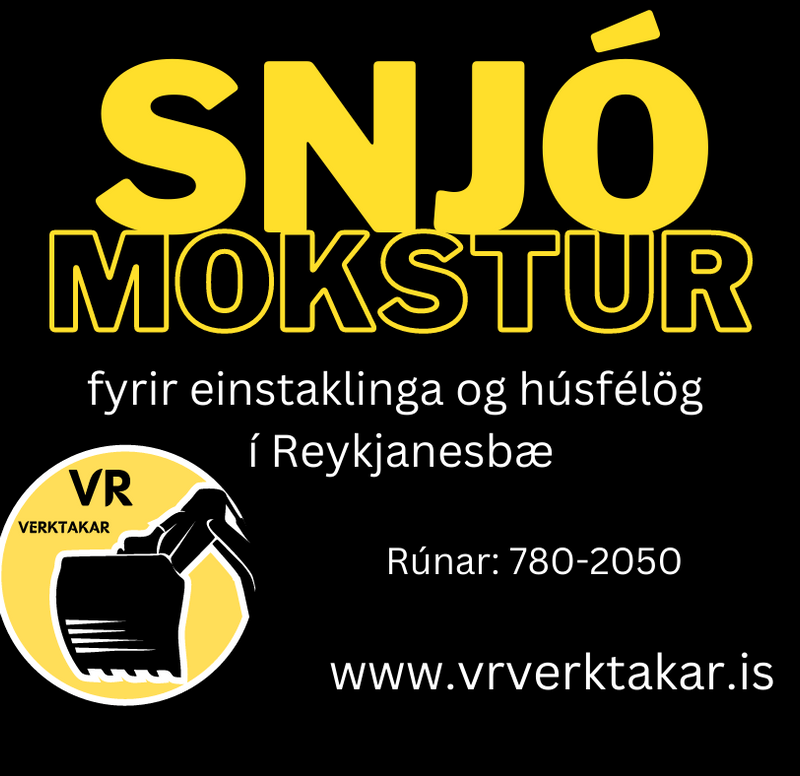 Snjómokstur — myndskreyting